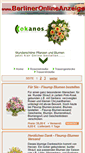 Mobile Screenshot of blumenversand.blumen-xxl.de